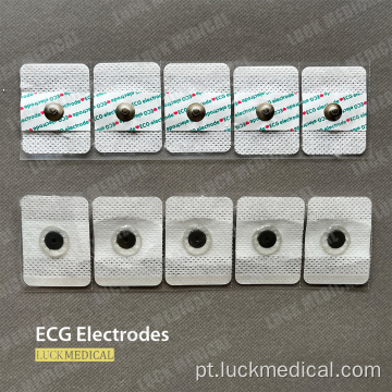 Patch de eletrodo ECG descartável médico